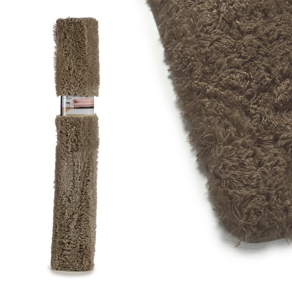 ALFOMBRA PELO 133X195 GRIS