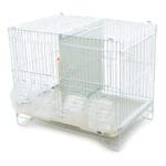 JAULA CRIA 43 CM BL. COMPLETA