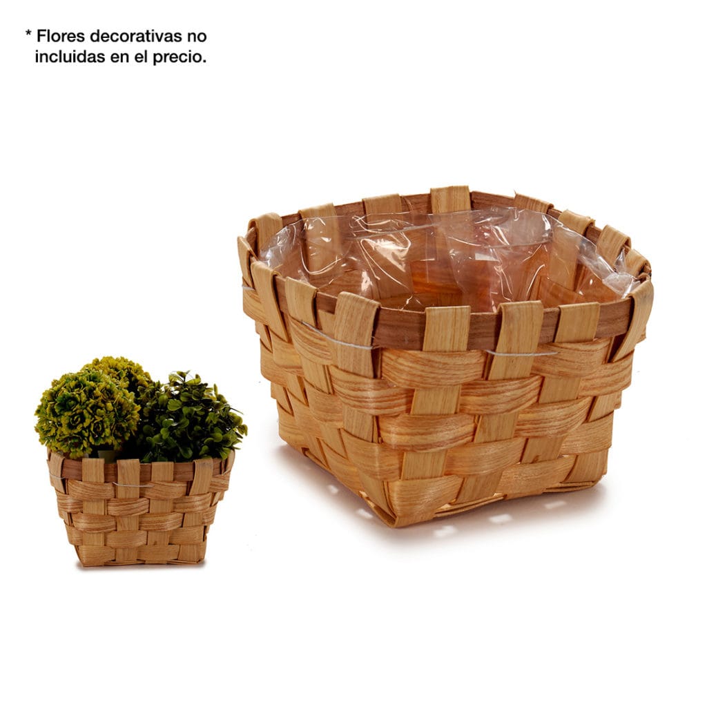 MACETA CAÑA REDONDA PEQUEÑA