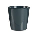 MACETA CONICA 17 CM ANTRACITA