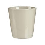 MACETA CONICA 17 CM BLANCO