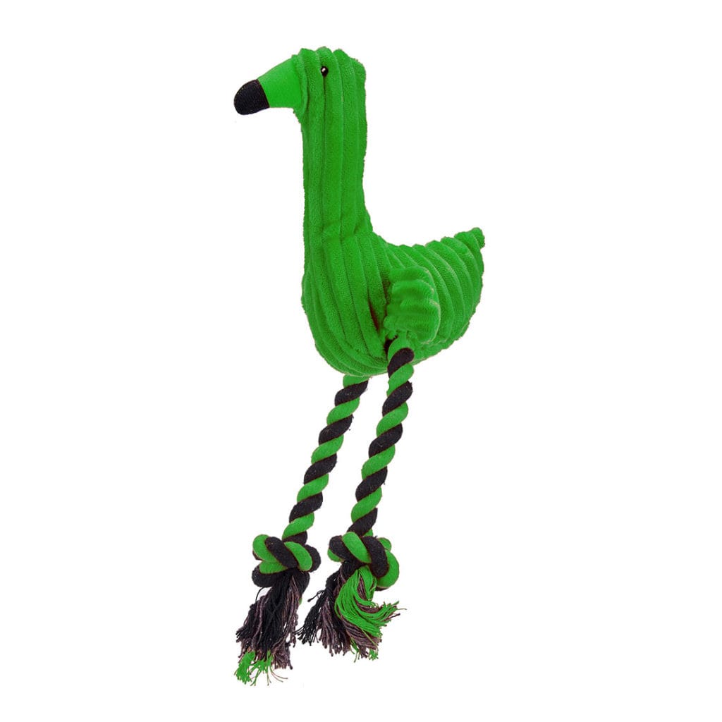 MORDEDOR PAJARO CUERDA VERDE