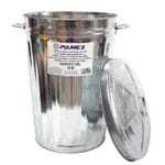 CUBO BASURA GALVANIZADO 25 L.