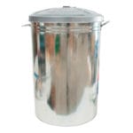 CUBO BASURA GALVANIZADO 45 L.