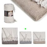 MANTA MULTIUSOS PUNTOS GRIS