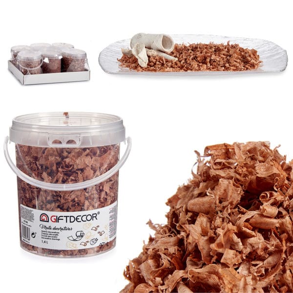 VIRUTA DECORATIVA MARRON 1,4 L