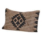 COJIN 100 % YUTE NEGRO 30X50 CM