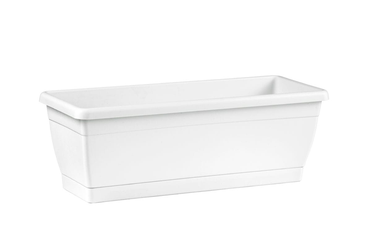 JARDINERA BLANCA 40X20 - Imagen 1