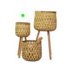 CESTA ALTA NATURAL C/ PATAS PQ.