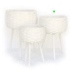 CESTA BLANCA C/ PATAS MEDIANA