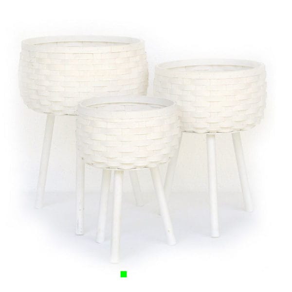 CESTA BLANCA C/ PATAS PEQUEÑA