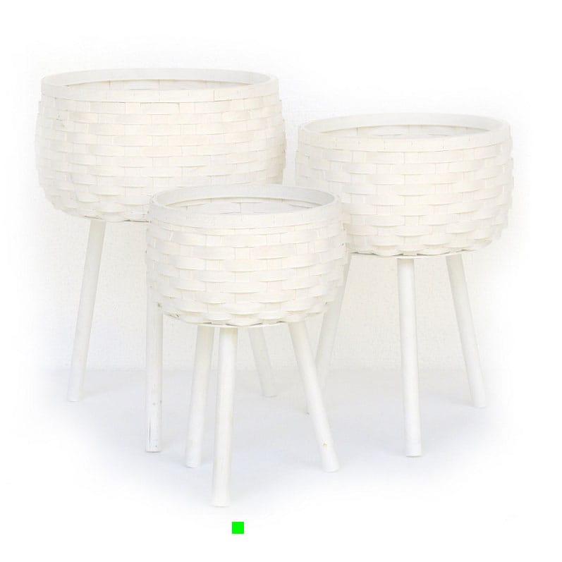 CESTA-BLANCA-C-PATAS-PEQUEÑA CESTA BLANCA C/ PATAS PEQUEÑA