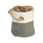 CESTA TELA GRIS COLGAR GR. - Imagen 2