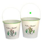 CUBO CACTUS GRANDE ASA METALICA