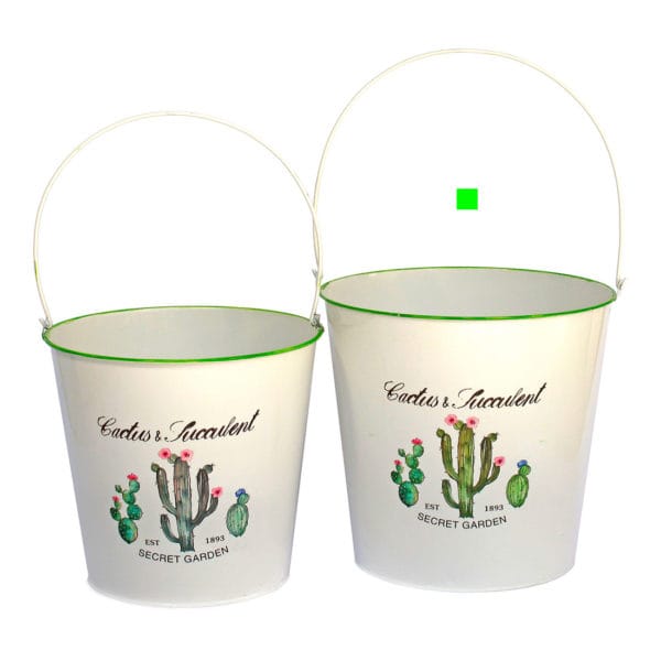 CUBO CACTUS GRANDE ASA METALICA