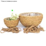 MACETERO CUERDA COLGAR PEQUEÑO