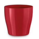 VASO LIVING 13 CM. ROJO
