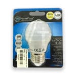 BOMBILLA ESFERA 6 W. E27