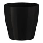 VASO LIVING 30 CM. NEGRO