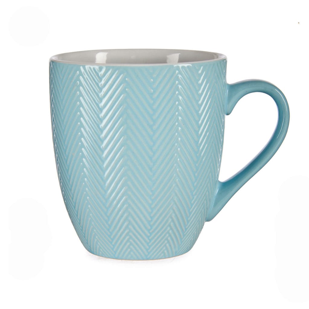 taza azul
