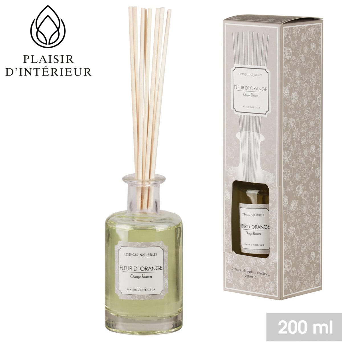 DIFUSOR PERFUME ORANGE 200 ML - Imagen 1