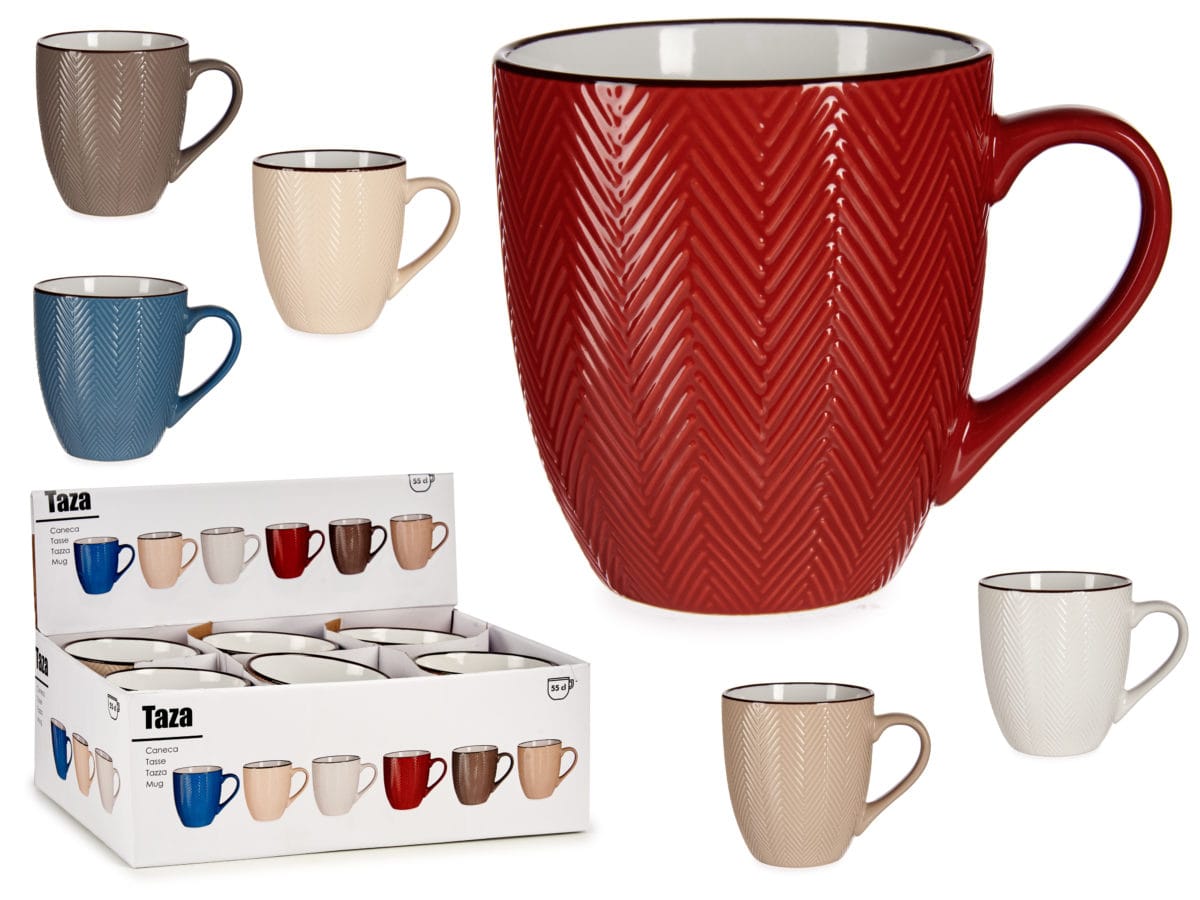 TAZA AMERICANA 550 ML. TAZA AMERICANA 550 ML. CHOCOLATE - Imagen 2