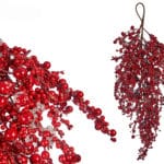 RACIMOS FRUTOS ROJOS 17X31X67 CM