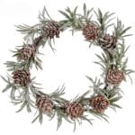 CORONA NAVIDAD CON PIÑAS