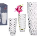 FLORERO BURBUJAS 8X8X24,5 CM