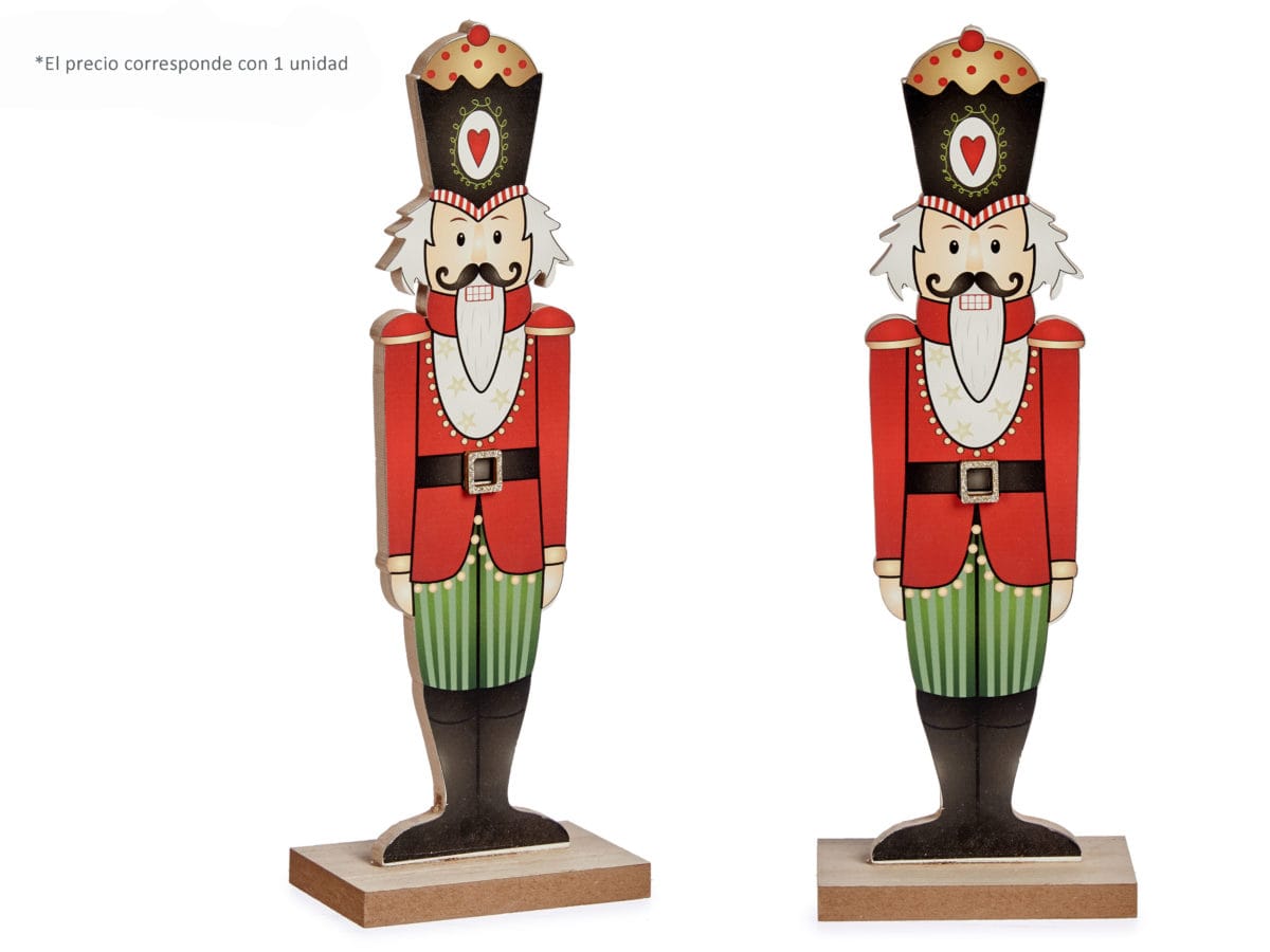 CASCANUECES MADERA 60 CMS ROJO - Imagen 1