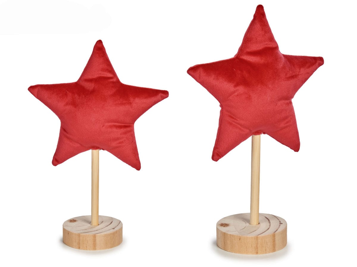 FIGURA ESTRELLA NAVIDAD PQ. ROJA - Imagen 1