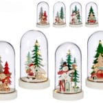 CUPULA XMAS C/ LUZ 7,5x7,5 x12