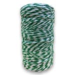 HILO ALGODON 200 GR VERDE BLANCO