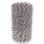 HILO ALGODON 200 GR ROJO BLANCO