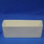 JARDINERA PORCELANA BCO. 18X10X6