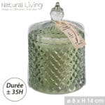 VELA VIDRIO 8X14 CM 35 HORAS