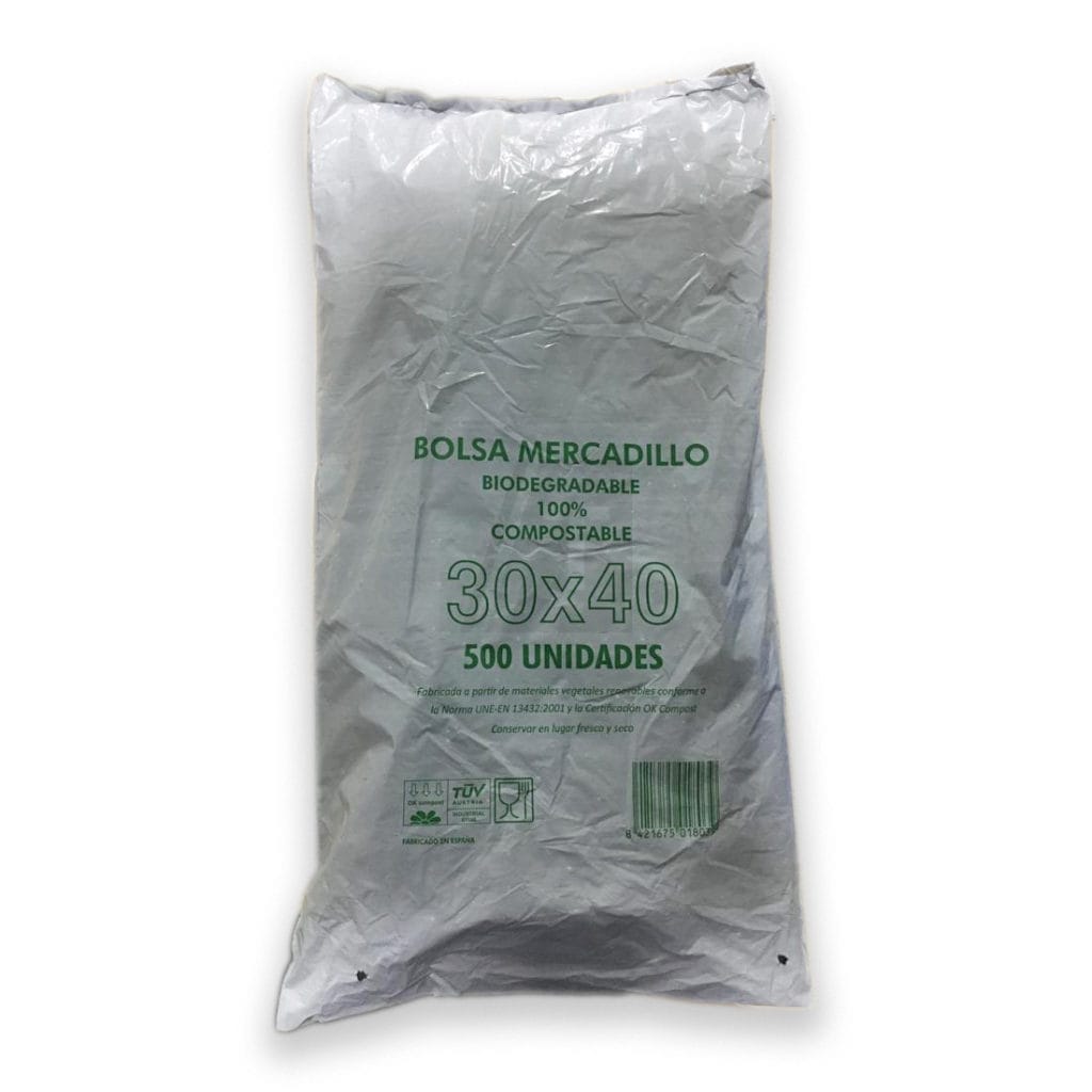 bolsa 30 x 40 gris