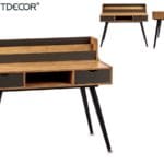 ESCRITORIO CON PATA NEGRAS