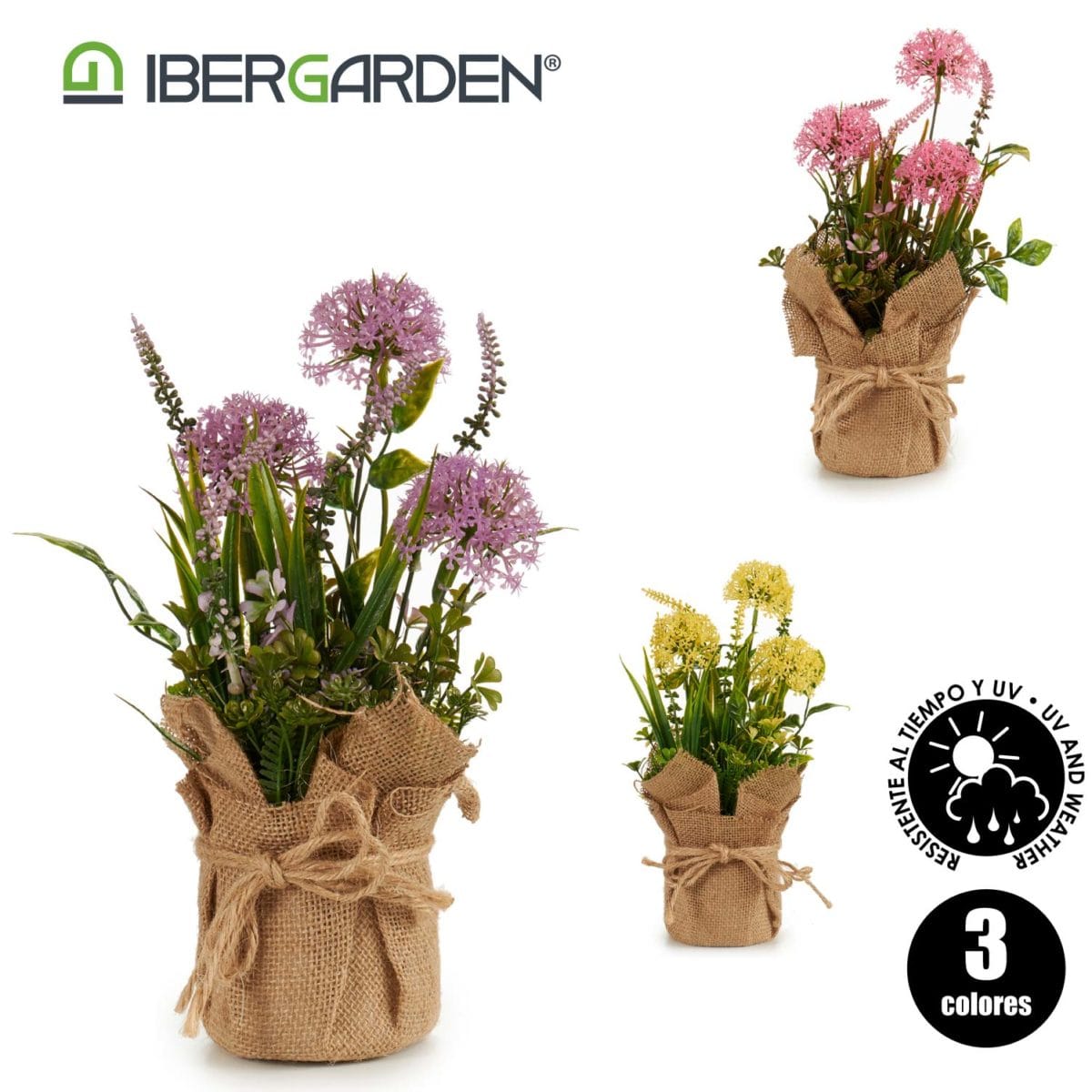 MACETA SACO TALLO MALVA - Imagen 2