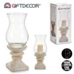 COPA PORTAVELAS BASE PIEDRA 38,5 - Imagen 2