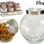 BOTE GALLETERO 1,5 L. TAPA ACERO