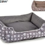 CUNA HUELLAS 58x48x15 MARRON