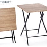 MESA PLEGABLE 60X60X75 CM