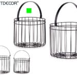 CESTA CILINDRICA NEGRA GR.