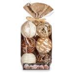 6 BOLAS DECO 10 CM ELIPSE