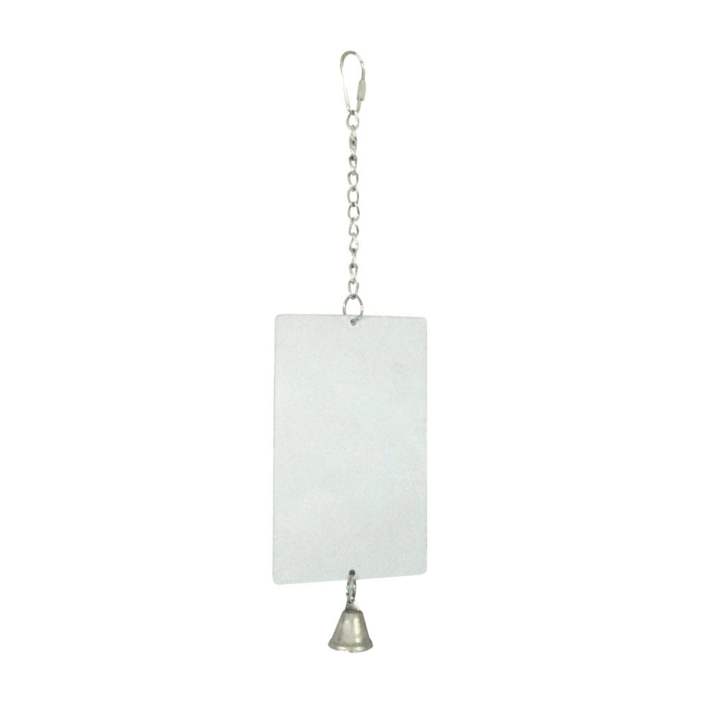 espe1 juguete espejo metalico con campana para pajaros 33 cm general 1746