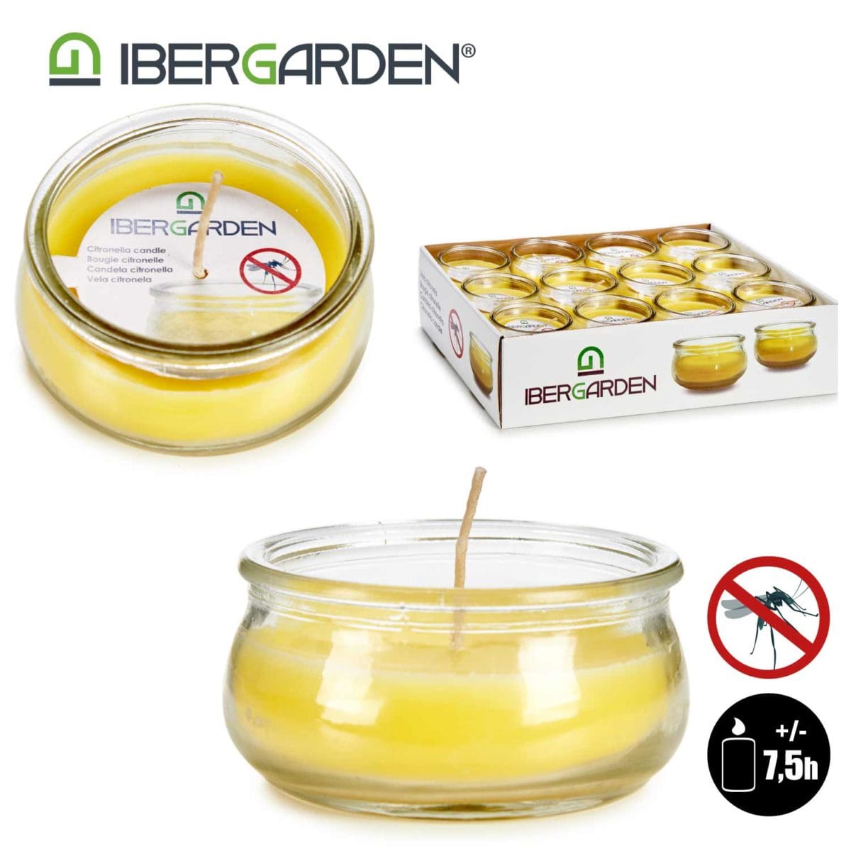 VELA TARRO BAJO CITRONELA - Imagen 3