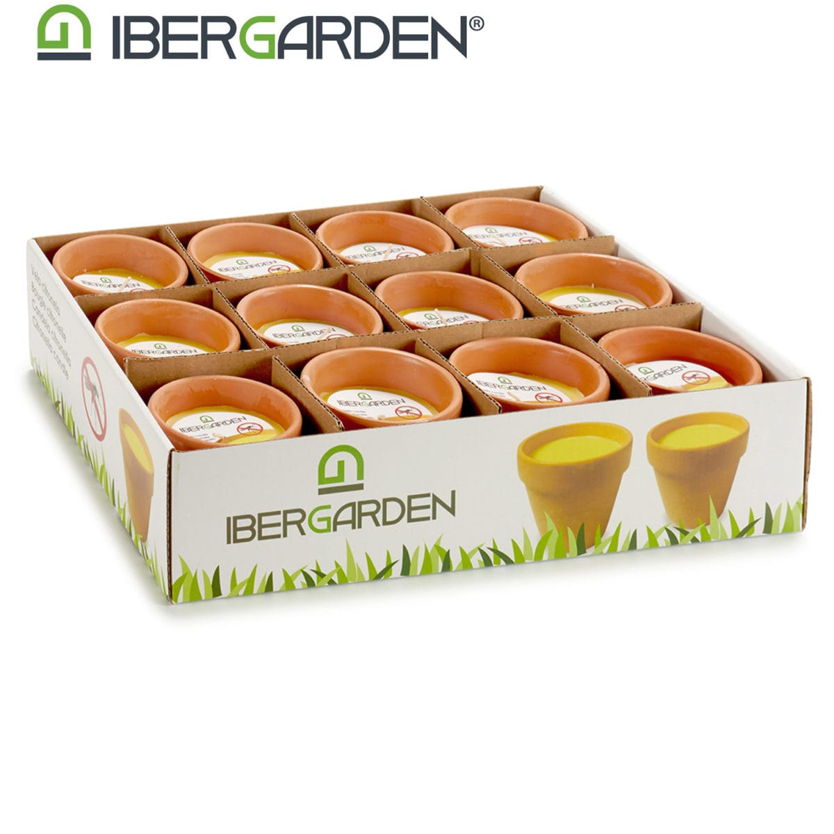 VELA VASO BARRO CITRONELA - Imagen 3