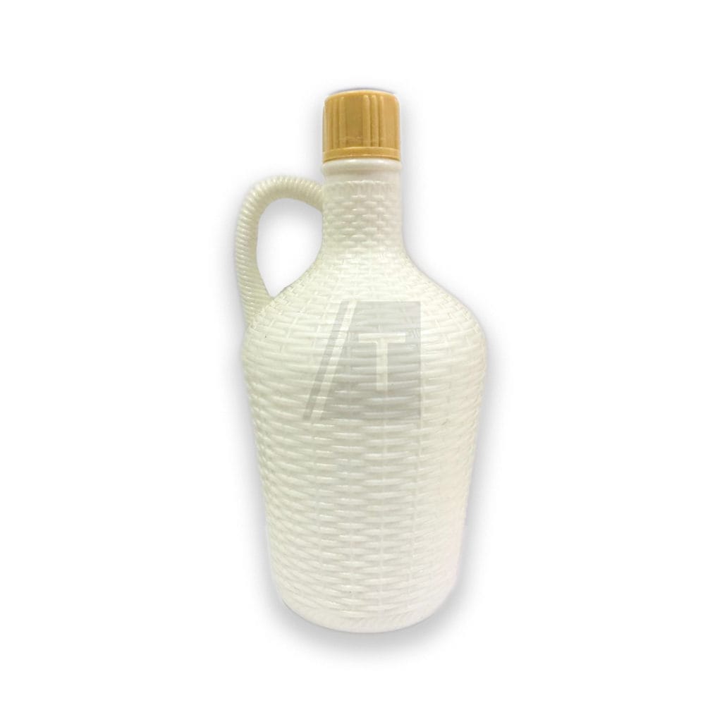 botella trenzada
