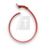 COLLAR ROJO FLUOR. 65x2